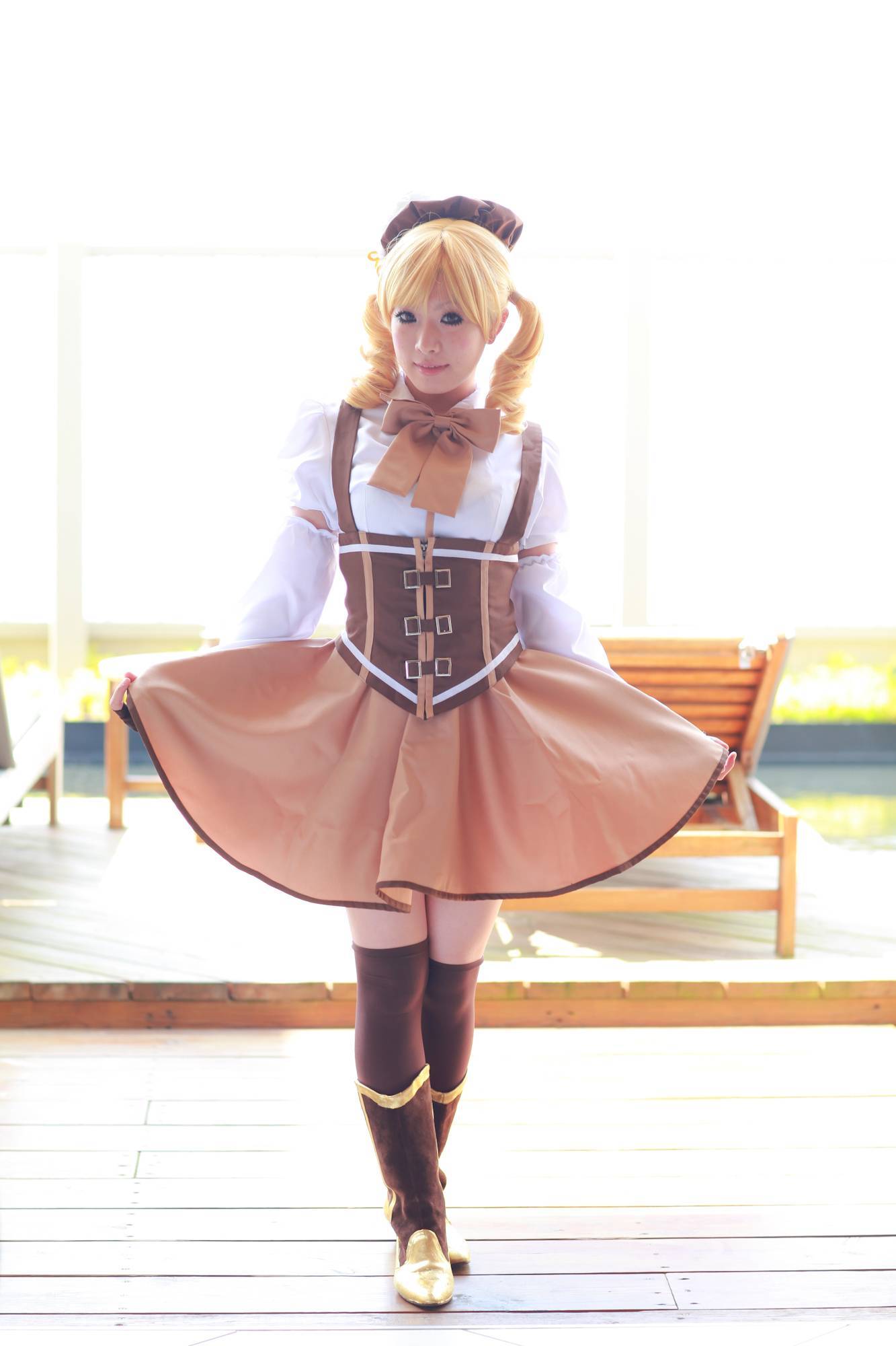 [Cosplay]  Mahou Shoujo Madoka Magika - New Mami Tomoe Hot Cosplay 1